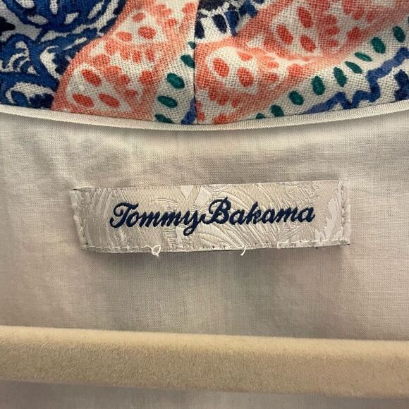 Tommy Bahama Linen Grand Isle Shift Dress Women’s Sz L XL Sleeveless Summer Boho - Picture 6 of 7